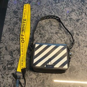Selling off-white two-tone crossbody bag in amazing condition.
